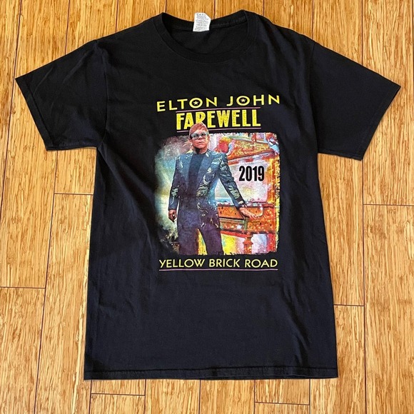 Elton John Farewell Tour 2019 T-Shirt tee merch classic pop rock billy joel - Picture 1 of 3